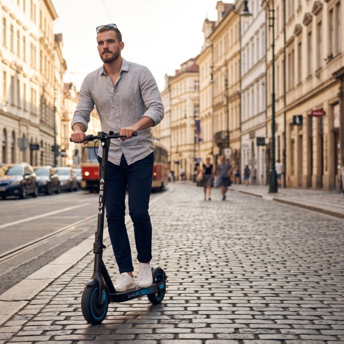Elektrokoloběžka AERIUM MaxRide T500 modrá